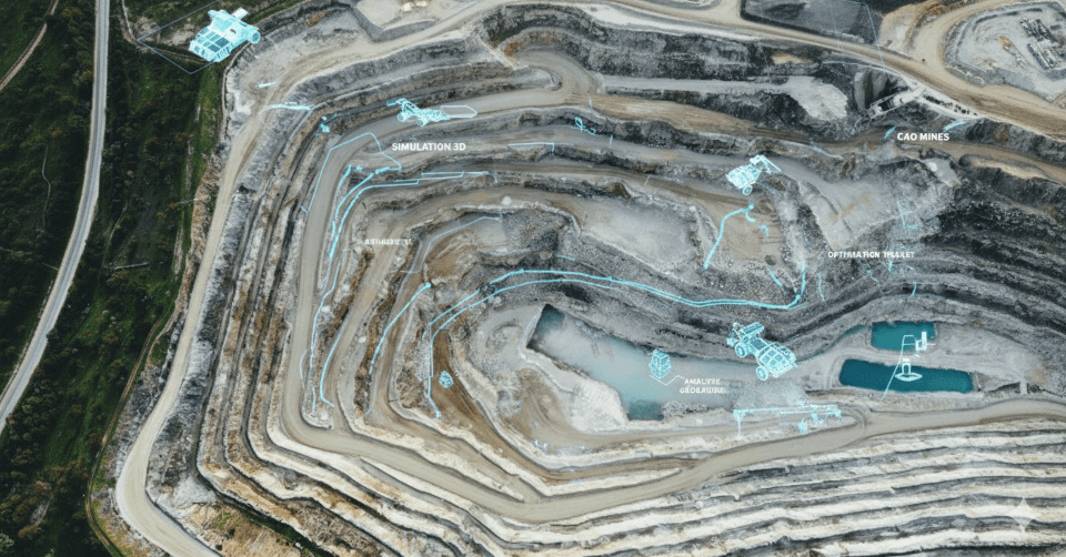 Développement d'un Logiciel de CAO et Simulation 3D pour l'Industrie Minière