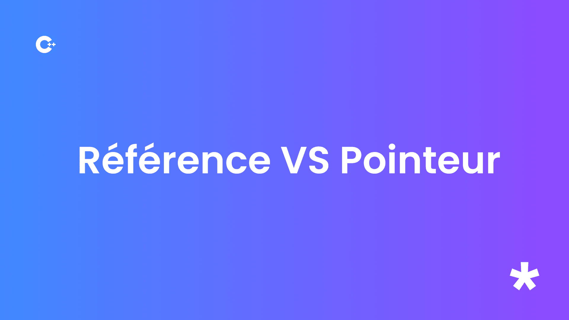 Références vs Pointeurs en C++ : Comprendre la différence