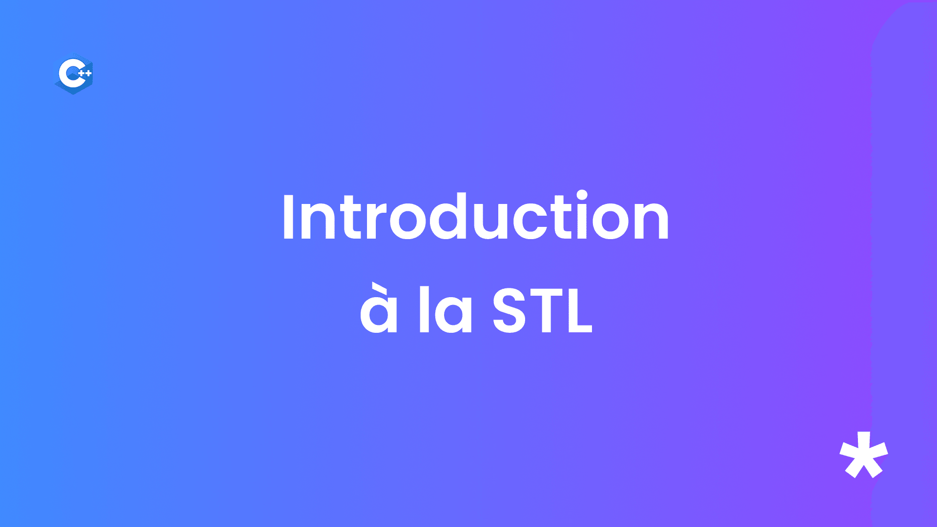 La STL (Standard Template Library) en C++